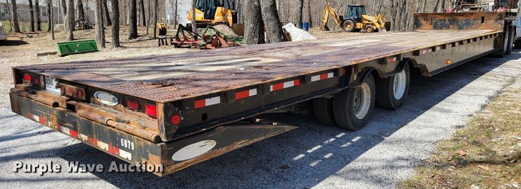 image for item JF9024 2012 Ledwell  tilt deck equipment trailer