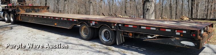 image for item JF9024 2012 Ledwell  tilt deck equipment trailer
