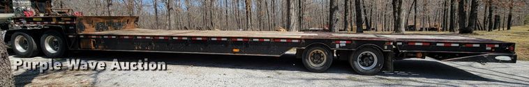 image for item JF9024 2012 Ledwell  tilt deck equipment trailer