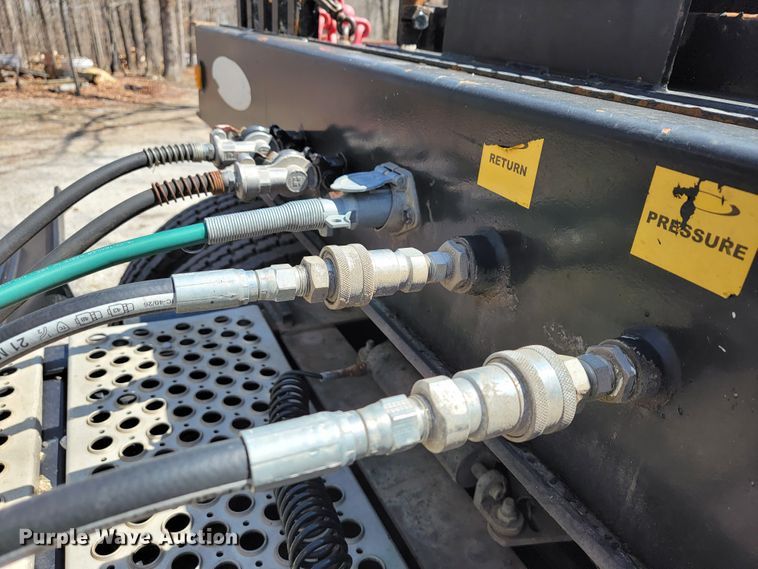 image for item JF9024 2012 Ledwell  tilt deck equipment trailer