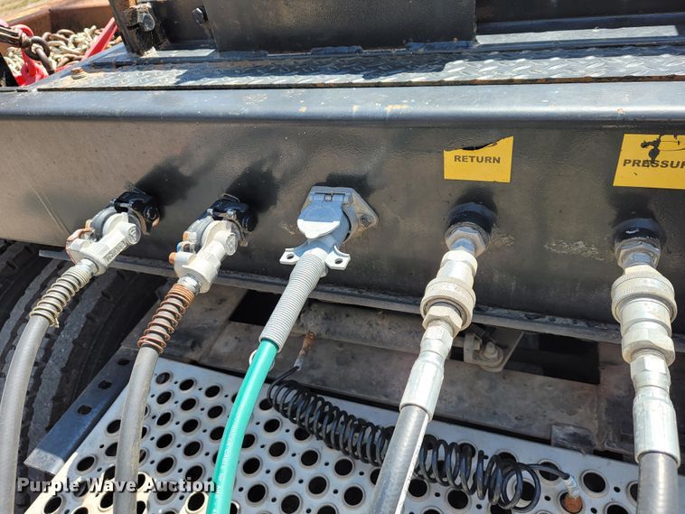 image for item JF9024 2012 Ledwell  tilt deck equipment trailer