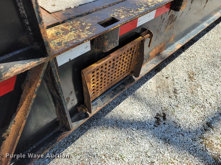 image for item JF9024 2012 Ledwell  tilt deck equipment trailer