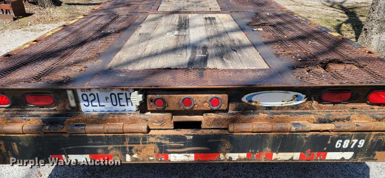 image for item JF9024 2012 Ledwell  tilt deck equipment trailer