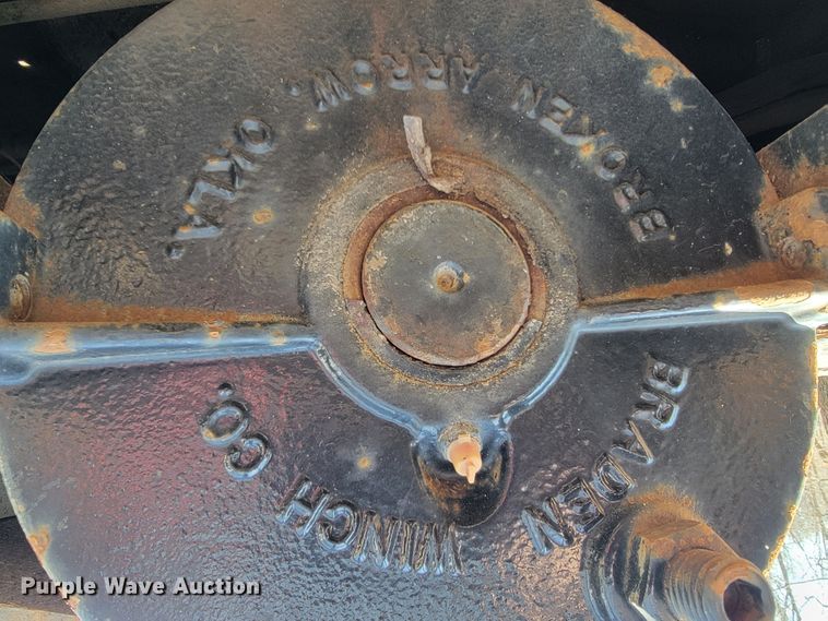 image for item JF9024 2012 Ledwell  tilt deck equipment trailer