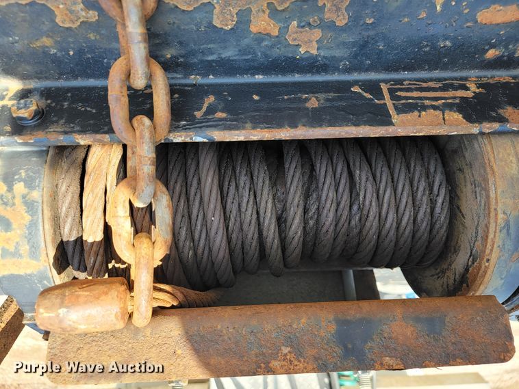 image for item JF9024 2012 Ledwell  tilt deck equipment trailer