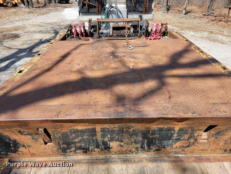 image for item JF9024 2012 Ledwell  tilt deck equipment trailer