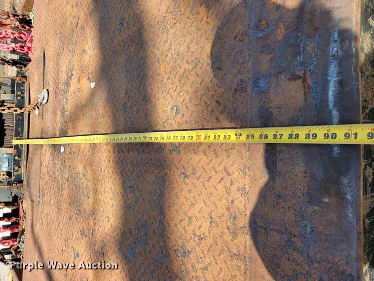 image for item JF9024 2012 Ledwell  tilt deck equipment trailer