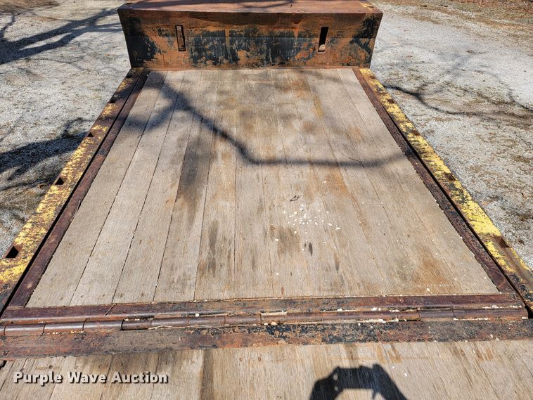 image for item JF9024 2012 Ledwell  tilt deck equipment trailer