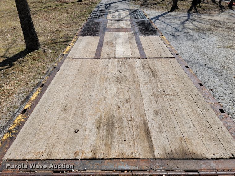 image for item JF9024 2012 Ledwell  tilt deck equipment trailer