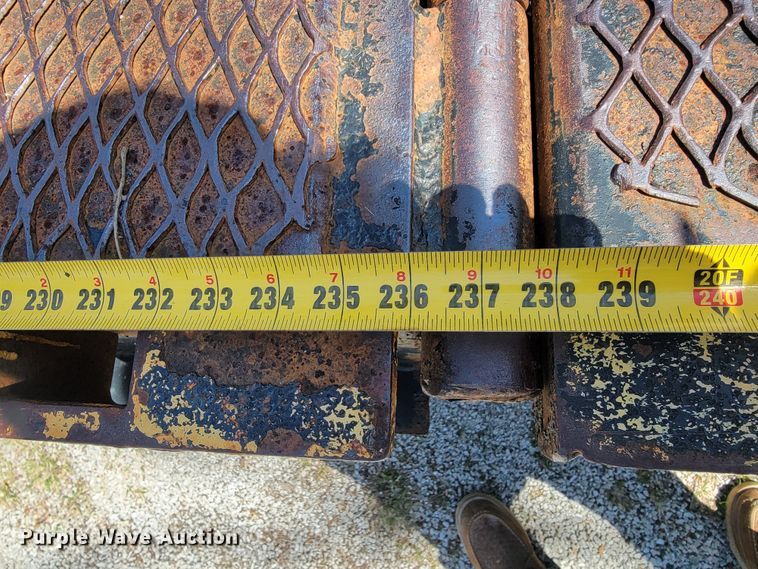 image for item JF9024 2012 Ledwell  tilt deck equipment trailer