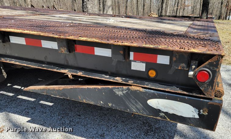 image for item JF9024 2012 Ledwell  tilt deck equipment trailer