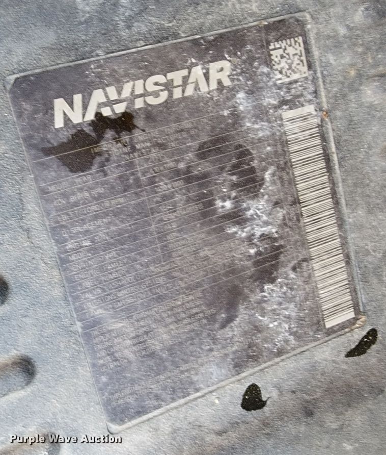 image for item JF9025 2016 International TranStar 8600  semi truck