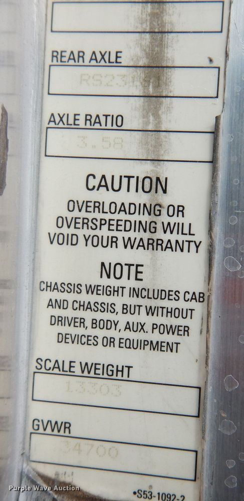 image for item JK9450 2003 Kenworth T800  dump truck