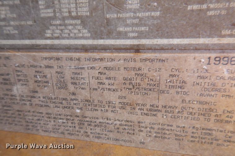 image for item JK9451 1997 Peterbilt 379  semi truck