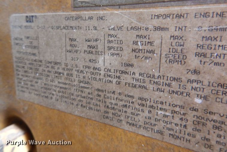 image for item JK9451 1997 Peterbilt 379  semi truck