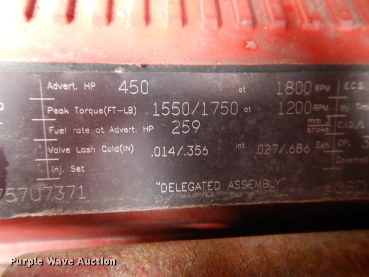 image for item JK9466 2011 Kenworth T600  semi truck