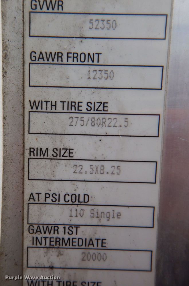 image for item JK9466 2011 Kenworth T600  semi truck