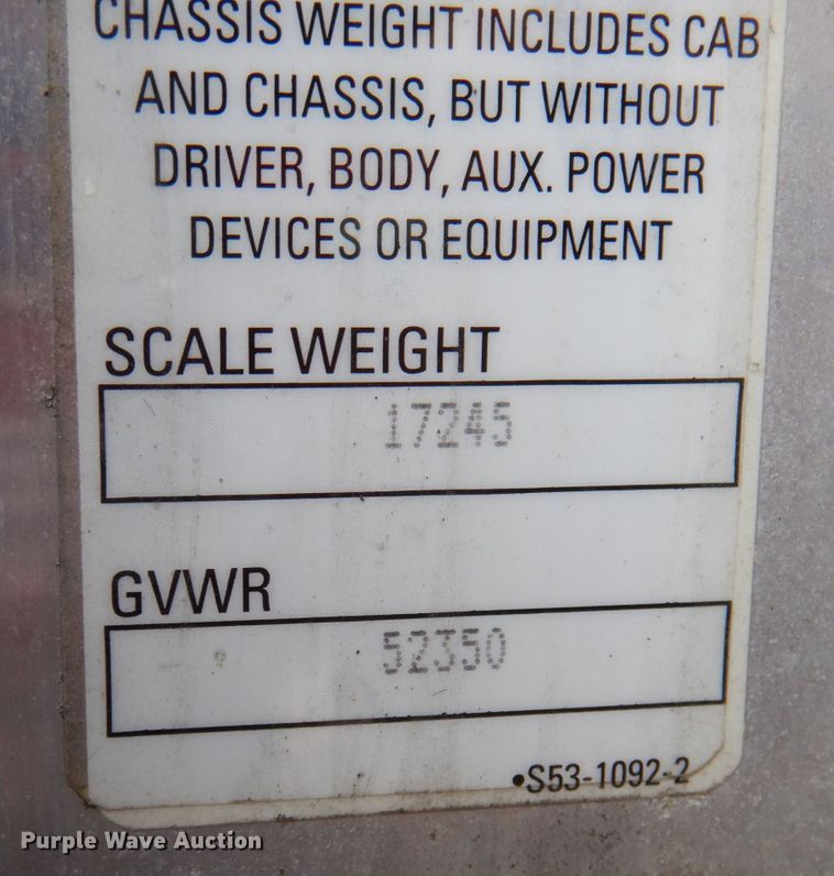 image for item JK9466 2011 Kenworth T600  semi truck