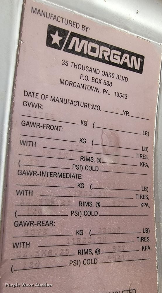 image for item JL9689 2010 Freightliner Business Class M2  truck cab and chassis