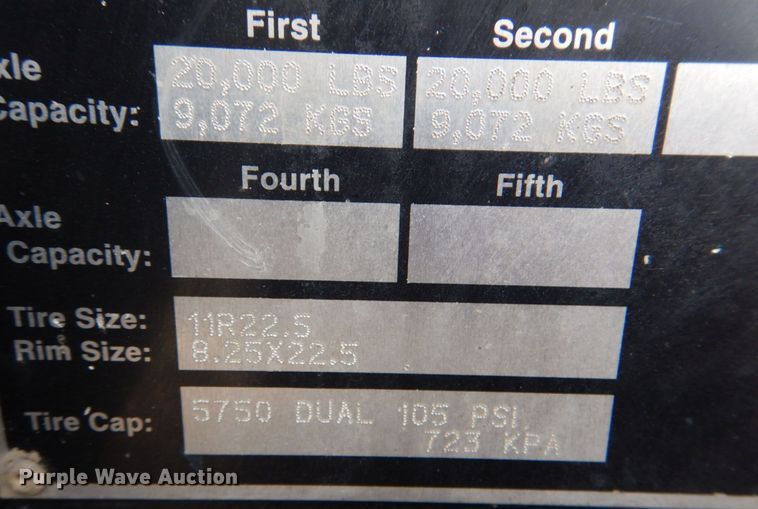 image for item KP9194 2017 EMI 32-ED-2  end dump trailer