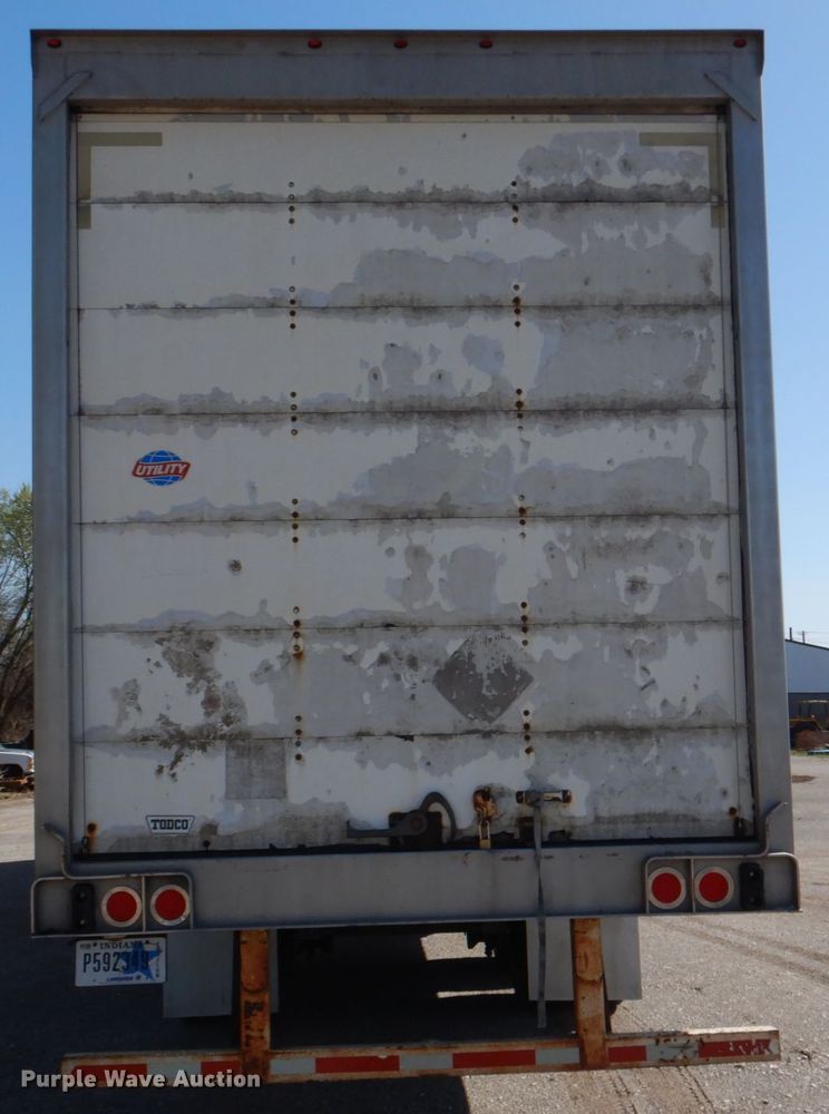 image for item KP9227 2007 Utility Trailer  dry van trailer