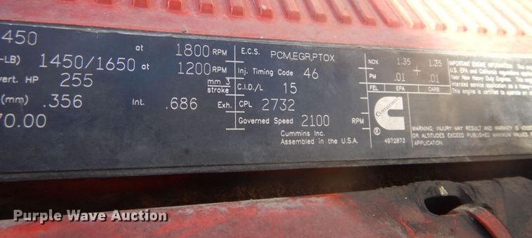 image for item KU9709 2008 International ProStar  semi truck