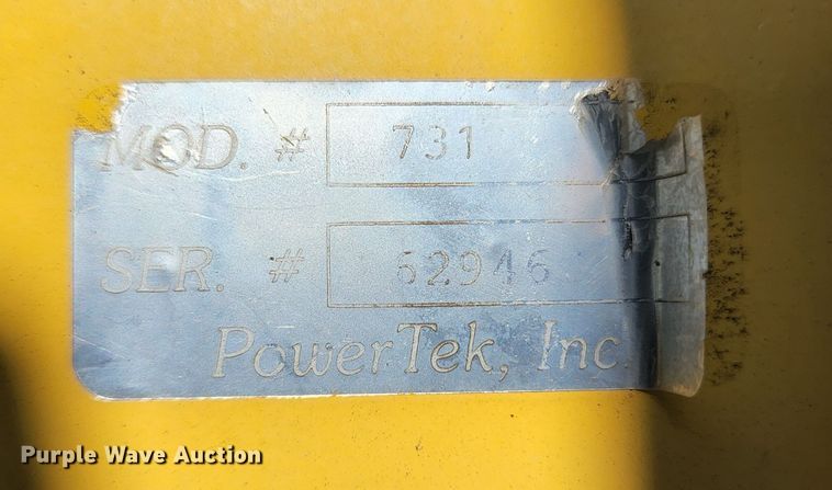 image for item DH0593 Powertek 731  wood chipper