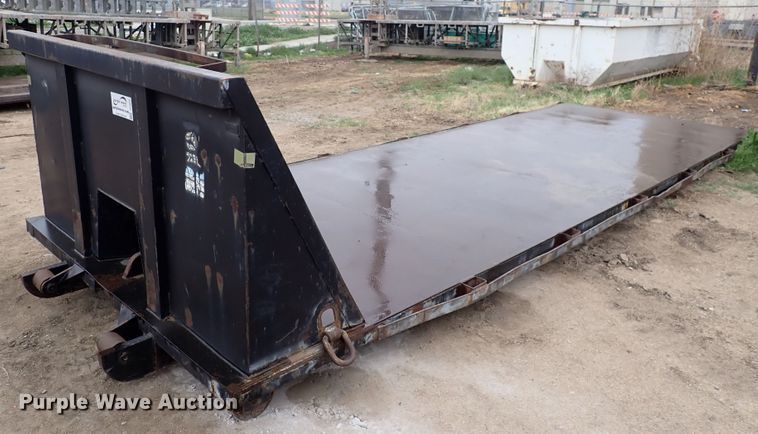image for item DI1862 Steel roll-off bed