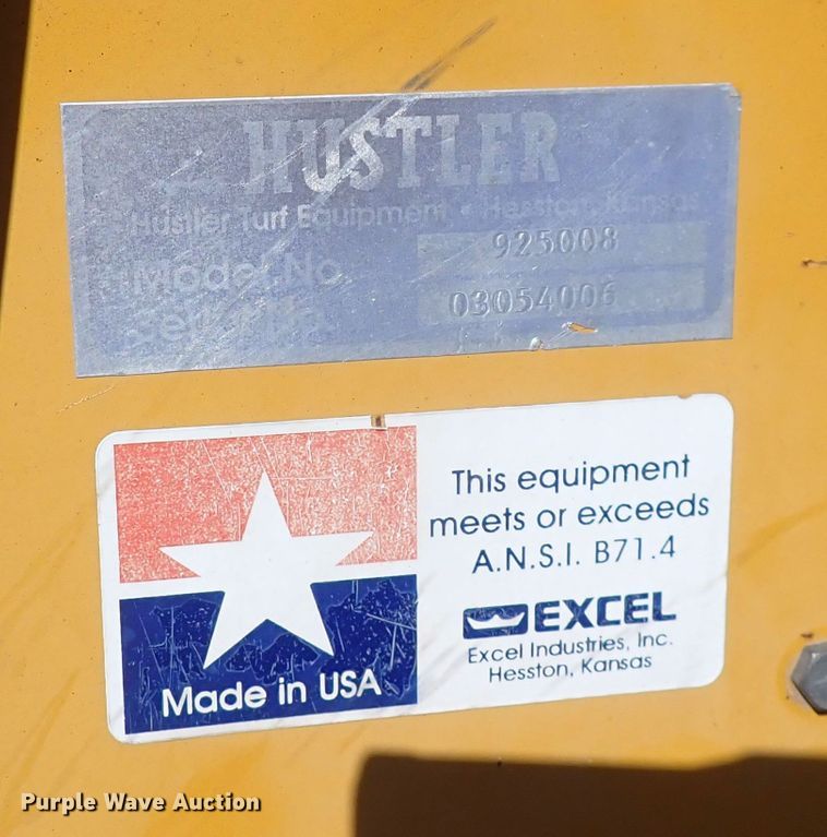 image for item DI1916 Hustler 4600  lawn mower