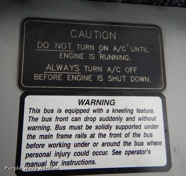 image for item DI8686 2000 Blue Bird LTC-40  coach bus