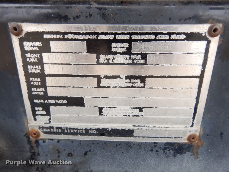 image for item DI8686 2000 Blue Bird LTC-40  coach bus