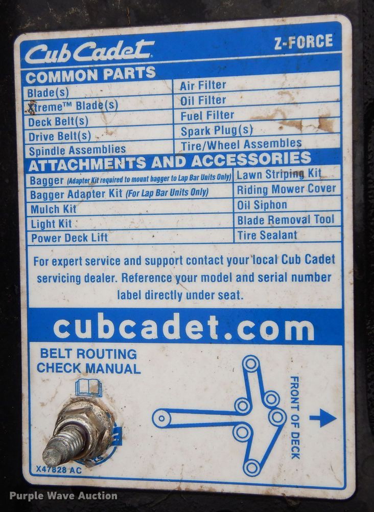 image for item DK0343 Cub Cadet Centipede X-10  ATV
