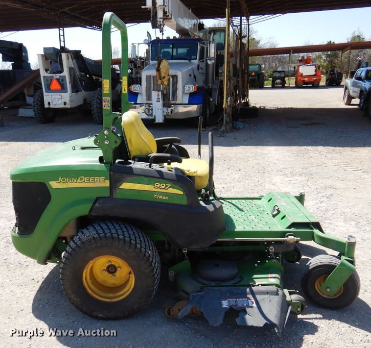 image for item DK0794 John Deere 997 ZTrak  ZTR lawn mower