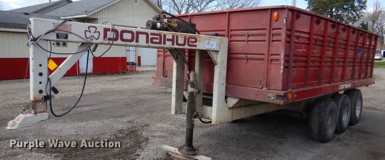 image for item DK1984 1976 Donahue GS30016EM  end dump trailer
