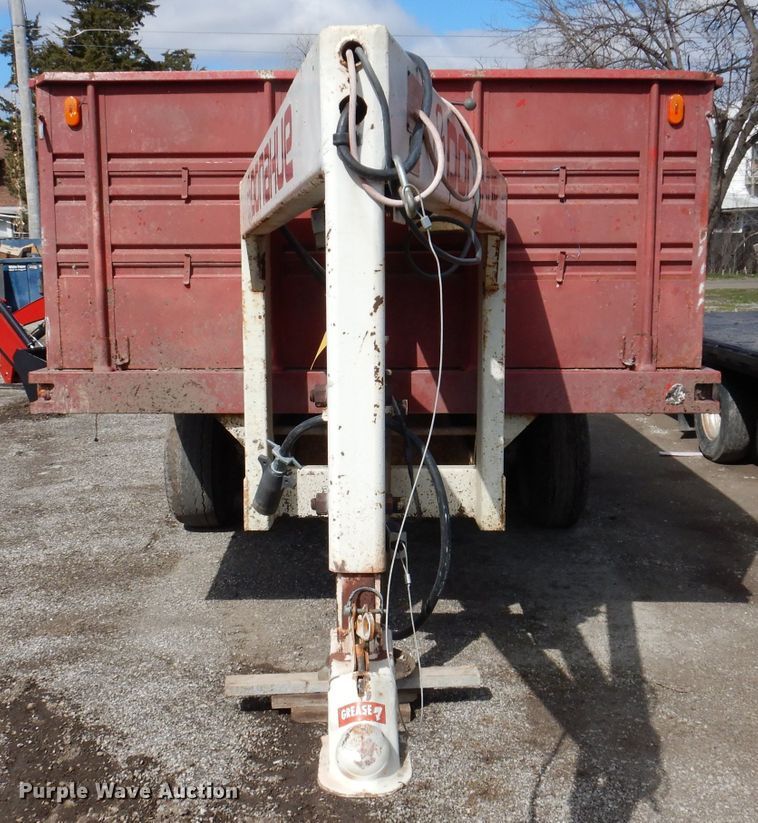 image for item DK1984 1976 Donahue GS30016EM  end dump trailer