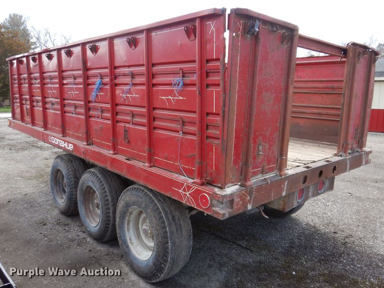 image for item DK1984 1976 Donahue GS30016EM  end dump trailer