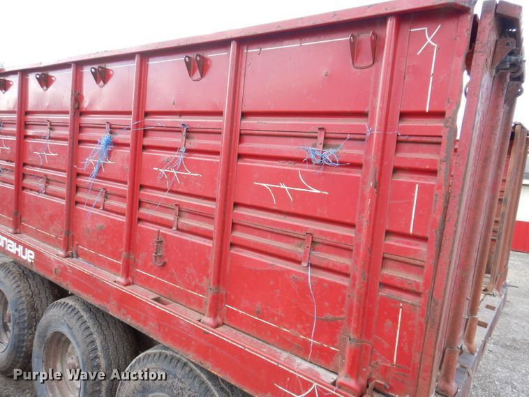 image for item DK1984 1976 Donahue GS30016EM  end dump trailer