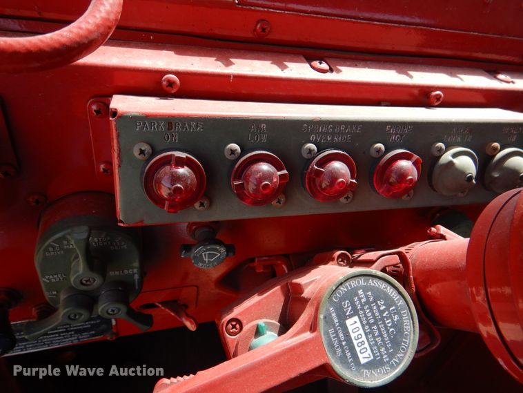 image for item DM3892 1985 Am General M934  truck cab and chassis