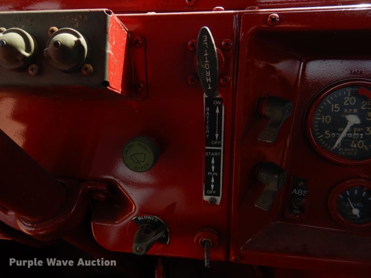 image for item DM3892 1985 Am General M934  truck cab and chassis