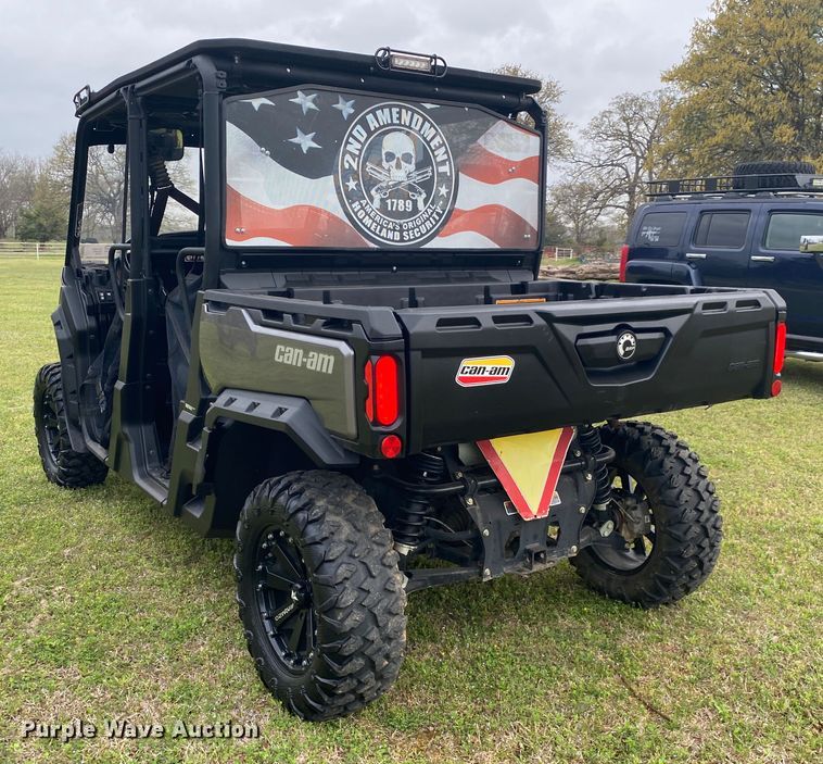 image for item DM4047 2018 Can-Am Defender Max XT HD8  utility vehicle