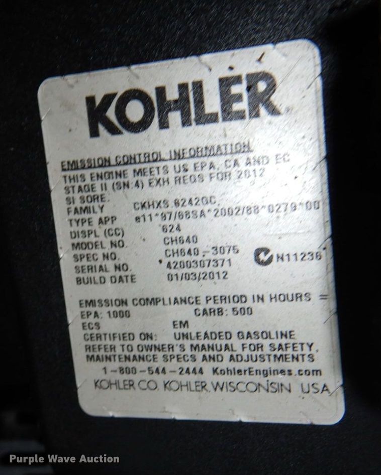 image for item DM6120 Grasshopper 720K  lawn mower