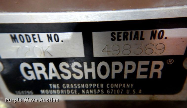 image for item DM6120 Grasshopper 720K  lawn mower