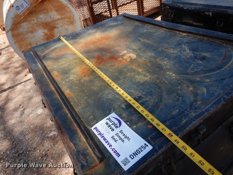 image for item DN0254 (2) metal storage boxes