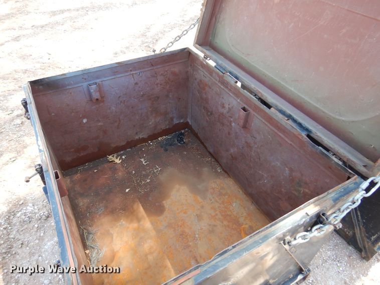 image for item DN0254 (2) metal storage boxes