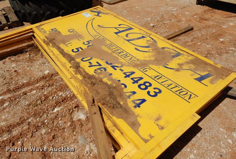 image for item DN0260 (4) metal signs