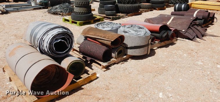 image for item DN0263 Approximately 6 pallets of rubber mats