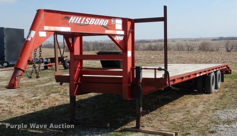 image for item DN7293 2006 Hillsboro  equipment trailer