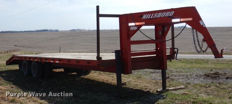 image for item DN7293 2006 Hillsboro  equipment trailer