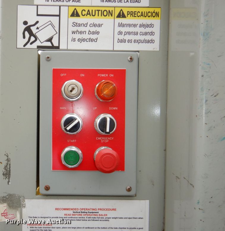 image for item DN7343 Speed-Pak VBAL7242  cardboard baler