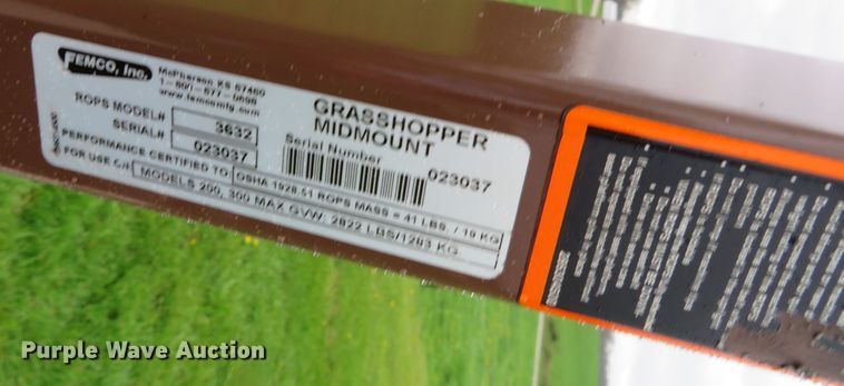 image for item DN7954 2011 Grasshopper 325D  ZTR lawn mower